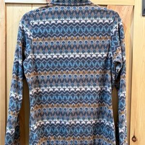 Patagonia Multicolor Geometric Fleece Pullover